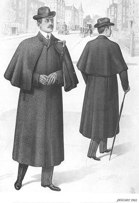 An Ulster Overcoat. <span class=